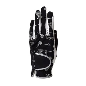 Gants de golf en cuir véritable pour hommes, main gauche, respirants, légers, doux, avec logo OEM personnalisable, vente en gros - Product Image 3