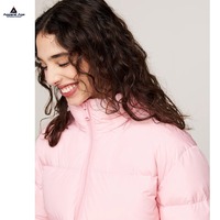 Vente en gros Vestes d'hiver de haute qualité en plumes de canard remplies de plumes de canard avec logo personnalisé pour femmes
