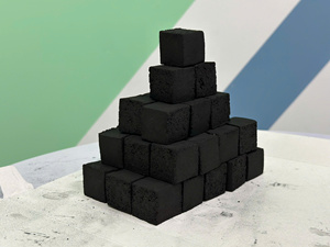 Cáscara de coco carbón 100% coco natural venta hecha en Vietnam por BIWOOD COMPANY, bueno para SHISHA - Product Image 3