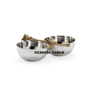 Bol à chocolat en fil de fer métallique de haute qualité, fait à la main, design élégant, bol à bonbons classique et élégant - Product Image 6