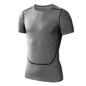 Mayorista Fabricante Hombres Gimnasio Camisas Transpirable Ligero Secado rápido Absorbe el sudor Ropa para correr - Product Image 4