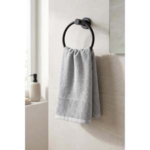 Be-0827-Gy Asciugamano per Ospiti 100% Cotone Grigio <span class=keywords><strong>30x50</strong></span> cm - GRIGIO - Product Image 1