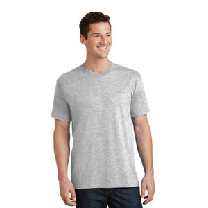เสื้อยืดกีฬาน้ำหนักเบาเสื้อยืดผ้าฝ้าย100% สีเทาพิเศษ - Product Image 1