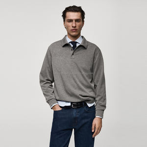 Haute qualité poids lourd 100% coton 420GSM polaire unisexe surdimensionné bouffée impression sweats à capuche et sweat-shirts pour hommes - Product Image 5