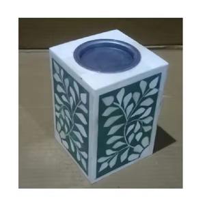 เชิงเทียนอีสเตอร์ฝังกระดูกทำมือแบบทำมือที่เป็นมิตรต่อสิ่งแวดล้อม - Product Image 6