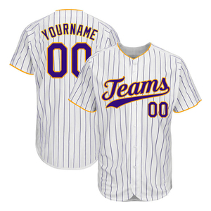 เสื้อเบสบอลผ้าโพลีเอสเตอร์แห้งเร็วเสื้อผ้ากีฬาระบายอากาศได้ดี - Product Image 3
