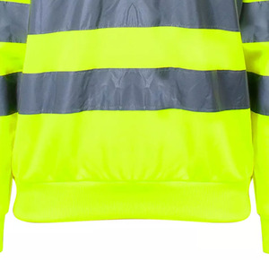 Sudaderas térmicas de seguridad diseñadas para retener el calor y mantener la visibilidad durante las condiciones frías en el lugar de trabajo al aire libre. - Product Image 5