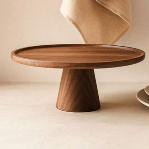 แท่นเสิร์ฟเค้กวันเกิดทรงกลมทำมือ BOOST สำหรับงานเลี้ยงฉลอง  วัสดุไม้ กันน้ำ หรูหรา ทันสมัย - Product Image 4