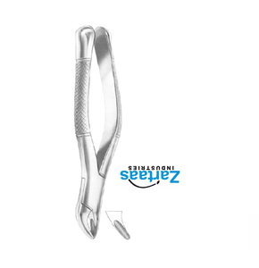Fórceps de extracción de acero inoxidable de alta calidad raíces superiores Fig 7 exportadores y fabricante - Product Image 2