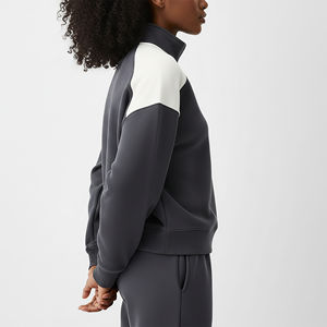 Sudadera de Mujer de Manga Larga, Corte Regular, Lavado Ácido, 100% Algodón, Sudadera Deportiva para Mujer - Product Image 6