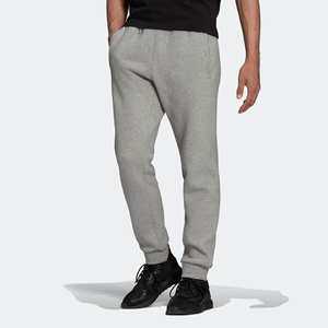 Pantalones de chándal ajustados de Heavyweight, 70% algodón, 30% poliéster reciclado, forro polar, color gris, transpirables - Product Image 1