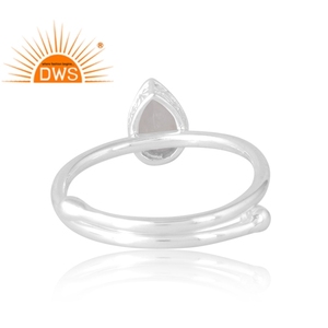 Superventas anillo de piedras preciosas de Luna arcoíris Natural de 925 esterlina, joyería personalizada para mujer, regalo para ella - Product Image 2