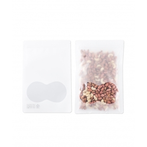 ถุงซิปหน้าต่างรูปถั่วลิสงแบบปิดผนึกได้ 100 ชิ้น พลาสติก BOPP - Product Image 1