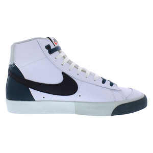 Zapatos Unisex Nike Blazer Mid '77 PRM Color: Blanco/Negro/Deep Jungle 100% Auténticos - Product Image 3