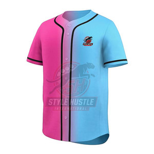 Último Modelo de Camiseta de Béisbol al por Mayor, Diseña Tu Propia Camiseta de Béisbol Personalizada - Product Image 3