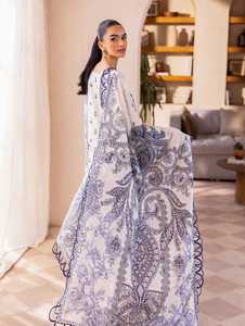 Customized Modest Women's Stitched Lawn Salwar Kameez with Pakistani Dupatta Solid Cotton Natural Waistline Washable Formal - Product Image 3