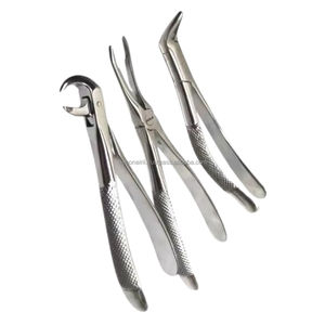 คีมถอนฟันสแตนเลสแบบใช้มือพรีเมี่ยมเครื่องมือกำจัดกรามแบบอเมริกันตามหลักสรีรศาสตร์ในช่องปาก - Product Image 2