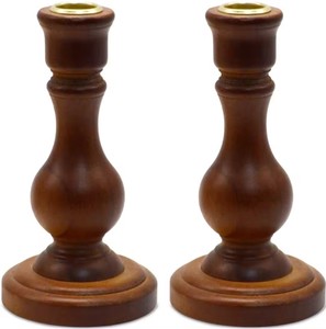 Accesorios para el hogar de aspecto de lujo, portavelas decorativo de madera hecho a mano, el mejor Pilar de portavelas de madera - Product Image 5