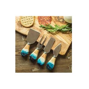 Ensemble de fromage à manche solide audacieux ensemble de couteaux de qualité supérieure pour mariage et fête disponible avec logo et design personnalisés - Product Image 2