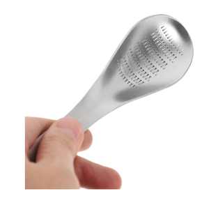 Broyeur d'ail cuillère en acier inoxydable Outils de cuisine ménagers multifonctions Broyeur de gingembre en acier inoxydable - Product Image 2