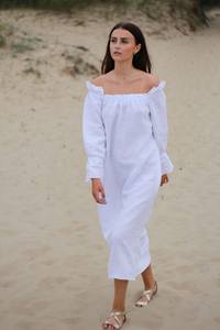 Vestido de noche a cuadros con cuello en V de alta calidad para mujer, ropa de verano de popelina de algodón 100% de secado rápido, suministro ODM, vestido Midi - Product Image 5