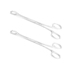 German Forester <b>Sponge</b> Holding Forceps Slotted Body Piercing Tools Piercing Forceps High Quality - Product Image 1