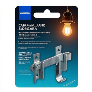 Perno para Persianas VORMANN de Acero Galvanizado en Azul, 120 mm de Largo, 27 mm de Ancho, 3 mm de Grosor, para Persianas y Contraventanas - Product Image 3