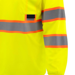 Chemise de sécurité anti-rides pour hommes Hi VI chemise de sécurité anti-rides de qualité supérieure vêtements décontractés dernières créations vente en ligne chemise de sécurité Hi VI pour hommes - Product Image 5