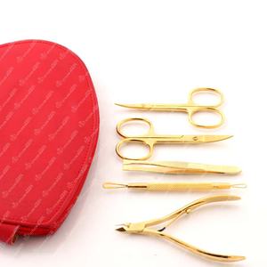 Juego Profesional de Manicura y Pedicura de 4 Piezas, Cortaúñas, Aguja para Acné, Removedor de Puntos Negros, Pinzas para Cejas, Kit OEM de Marca Privada - Product Image 5