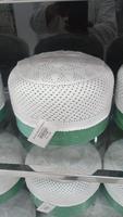 Vente en gros de bonnets de prière musulmans de haute qualité de la marque MTI, modèle KT10, faits à la main en coton, maille respirante, flux d'air confortable, sensation agréable