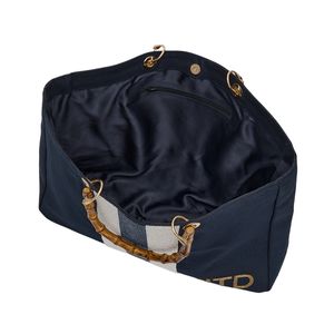 Bamboo Luxe Identity Mujeres Tote Bags Con Rayas De Cuentas - Product Image 3