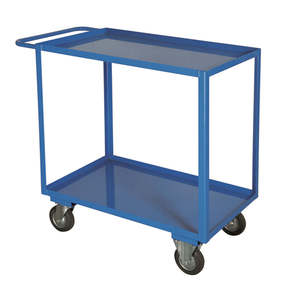Medium 2-Tier Metal Roof Rack with Retaining <b>Edge</b> for <b>Tool</b> Organization - Product Image 1