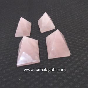 Vente en gros de petites pyramides en agate Tourmaline noire sculptée semi-précieuse Reiki Feng Shui pierres précieuses artisanales - Product Image 5