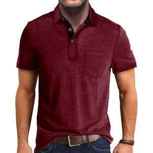 Chemise pour homme en soie/coton, couleur unie, manches courtes, séchage rapide, design à franges, coupe européenne américaine - Product Image 4