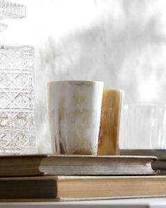 Tazas de cerveza de cuerno para beber vikingo natural Taza de cuerno para beber vikingo de calidad premium Taza de cuerno vikingo para ocasión navideña - Product Image 6