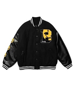 ¡Novedad de 2023! Chaqueta con letras personalizada, logotipo personalizado, talla de Color disponible, chaqueta de béisbol Unisex con chaqueta de chenilla M - Product Image 1