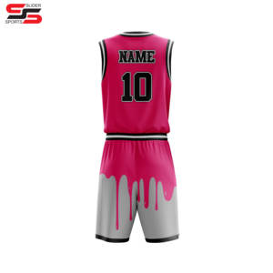 Ropa de baloncesto de sublimación al por mayor de alta calidad, Camiseta deportiva, logotipo de equipo personalizado, número, uniforme de baloncesto - Product Image 2