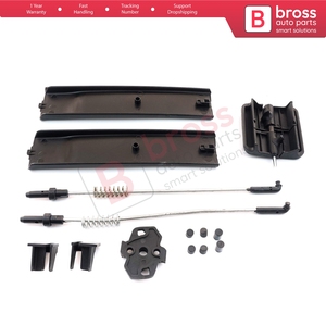 BDP965 Side Sliding <b>Window</b> Glass Latch <b>Cover</b> Set 2K0847781B for Caddy MK3 - Product Image 3