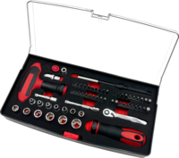 Kit d'outils manuels en acier inoxydable personnalisable OEM de la marque Worthtek, avec embouts interchangeables WG270, commandes en gros acceptées