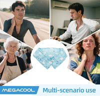 Anillo de Refrigeración Megacool Duradero y Reforzado, Incluye Embalaje, Portabilidad y Eficiencia para Deportes Escolares de Verano