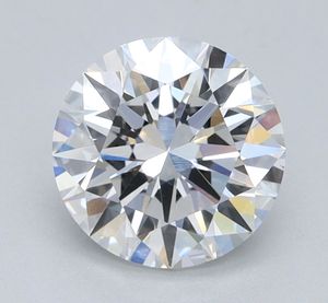 E VS1 IGI Round Shape Loose Lab Grown Diamonds 1.23 Ct White Lab Diamond for Engagement Ring or <b>Jewelry</b> Making - Product Image 1