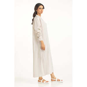 Robe Courte en Coton Crocheté Coupe Droite 100% Coton avec Volants pour le Quotidien Printemps WM-DRS-SS25-214 - Product Image 6