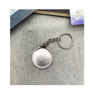 Llavero Bobina Metal Acero inoxidable Anillo Resorte para forma redonda y tamaño personalizado precio barato - Product Image 3