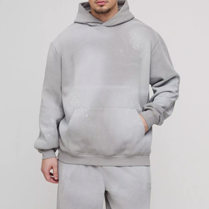 Offre Spéciale Hommes Style Unique Hiver Survêtement Nouvelle Mode Respirant Coton Polaire Ensemble Top Vente Marque Privée Vêtements - Product Image 3