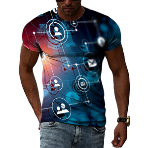 เสื้อยืดกีฬาฤดูร้อนทรงปกติ ยอดนิยม ผ้าฝ้าย 100% ระบายอากาศดี สไตล์ไฮสตรีท MONO RIDERS แขนสั้น ทอ - Product Image 5
