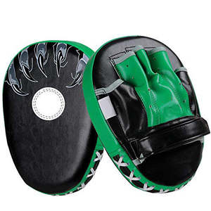 Vente en gros de mitaines d'entraînement personnalisées par le fabricant, protection UV, coussinets de frappe de boxe avec impression personnalisée - Product Image 1