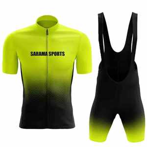 Camisas de bicicleta personalizadas, conjunto de pantalones cortos con pechera para hombre, kit de Camiseta deportiva para ciclismo, ropa de ciclismo, traje, uniforme - Product Image 1
