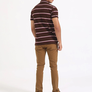 Polo T-shirt homme personnalisé 2025 – Qualité supérieure 100 % coton, confortable et écologique – Grande vente avec logo OEM sur tissu vierge - Product Image 2