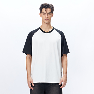 Fábrica al por mayor 2024 verano hombres Oversize 100% algodón camiseta impresión personalizada con Logo Color liso cuello redondo largo - Product Image 4