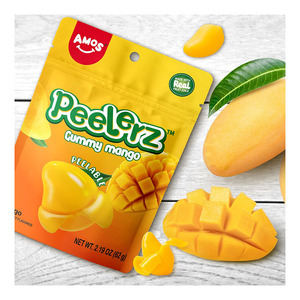 Meilleure vente Amos Peelerz Bonbons gommeux Mangue Banane Pêche Raisin Gummies Interactif TikTok Bonbons Snack Vente chaude Prix d'usine - Product Image 6